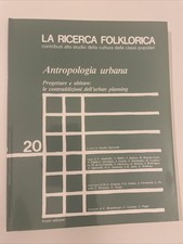 La Ricerca Folklorica N. 20 - Antropologia urbana - Grafo