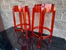 Sgabello one rosso metà - one,