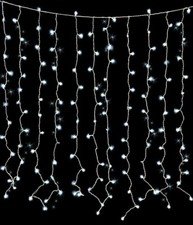 Luci di Natale a Led Tenda Luminosa da Esterno Natalizia da 6MT PER 120CM