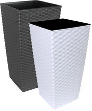 Fioriera Vaso Alto Hochtopf - Finezia Stile Rattan + Utilizzo Della Pianta