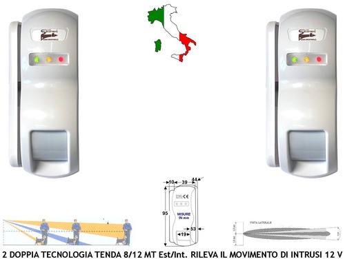 Doppia tecnologia allarme - allarme, 2