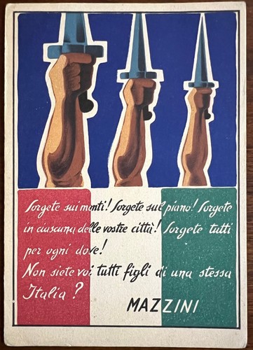 Cartolina propaganda rsi - cartolina,