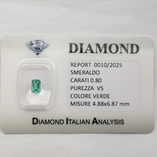 SMERALDO TAGLIO EMERALD 0.80