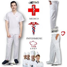 Pantalone bianco 100 cotone - bianco, 100%cotone