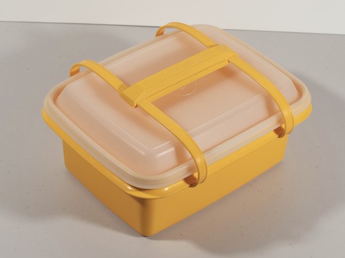 Tupperware vintage giallo - vintage,
