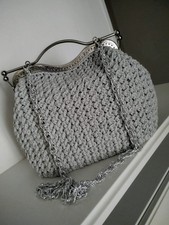 BORSA UNCINETTO FATTA A MANO