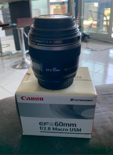 Objectif canon 60mm 2 8 - 60mm, f/2.8