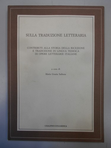 Sulla traduzione letteraria - sulla,