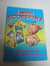 ALBUM FIGURINE "  I MITICI SGORBIONS  "  DA RECUPERO