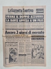 GAZZETTA DELLO SPORT 16 LUGLIO 1978 CRISTINA QUINTARELLI - FIORENTINA - ANDRETTI