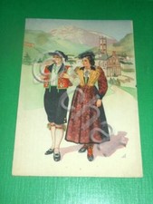 Cartolina Costumi Valtellinesi