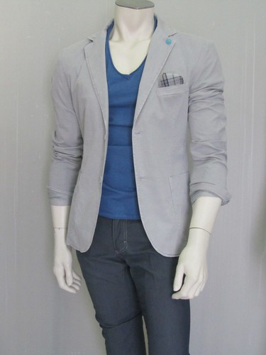 Giacca uomo ultra slim cotone - giacca,