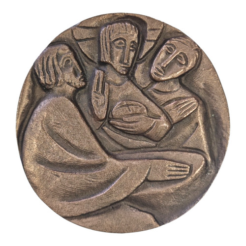 Medaglia religiosa cristo - medaglia, di