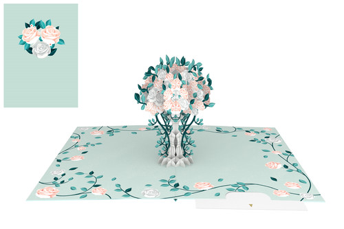 Biglietto auguri kirigami - auguri,