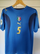 Maglia Italia puma 2006 Cannavaro Vintage Retro