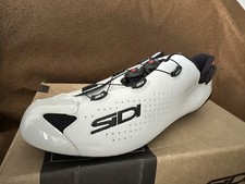Sidi Shot 2 Scarpe da Ciclismo su Strada Uomo, Grigio Lucido/Nero 48