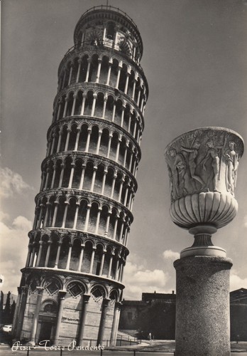 Cartolina postale pisa - cartolina,