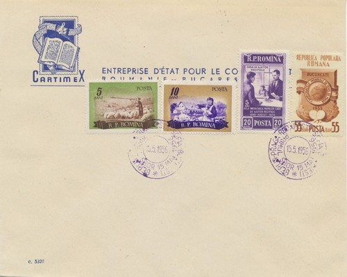 Romania 1956 primo - romania,