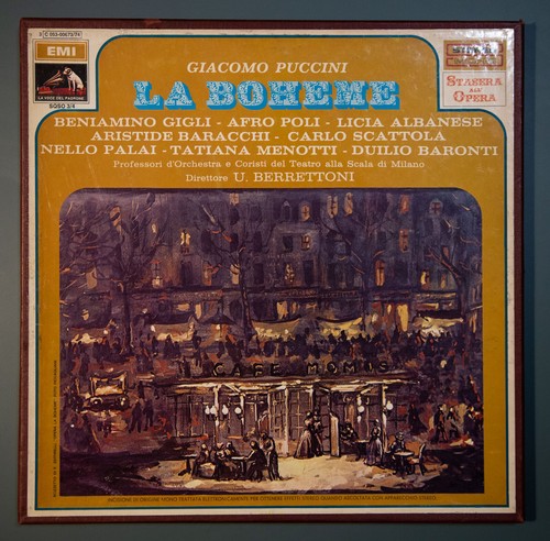 Puccini boheme gigli poli - la,
