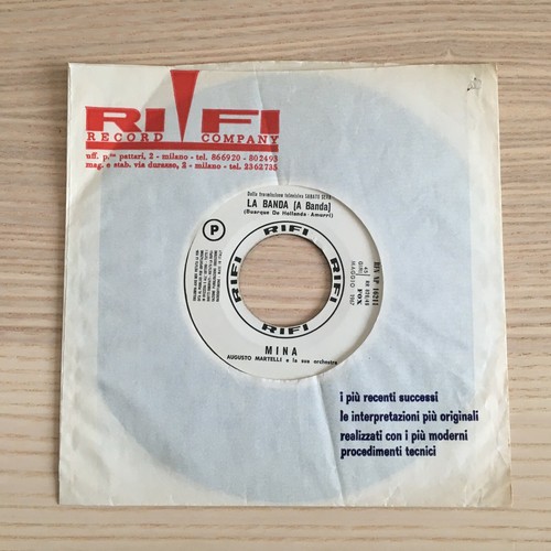 Mina banda disco vinile - _, la