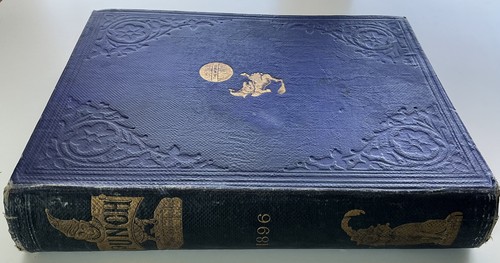 Antique 1896 punch - punch, magazine