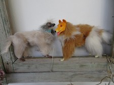 Coppia, cani Barbie 1979 e