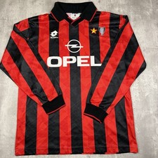 Milan 1994 1995 home jersey - milan,