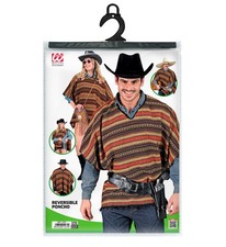 PONCHO REVERSIBILE   100 X 75