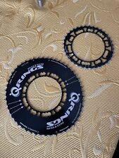 COPPIA DI CORONE OVALI Q-RINGS ROTOR COMPACT AERO 11V BCD110 Guarnitura 52/36