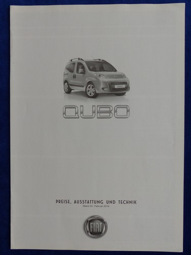 Fiat qubo trekking - fiat, listino