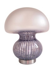 Lampada fungo vetro satinato - fungo,
