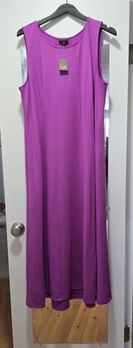 Maxi abito smanicato rosa - abito,