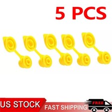 5 Yellow Fuel Gas Can Jug Vent