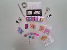 Nail Art Kit Professionale Unghie Gel Acril Tip Glitter Foil Strumenti Gioielli