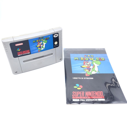 Super mario world snes pal - super,