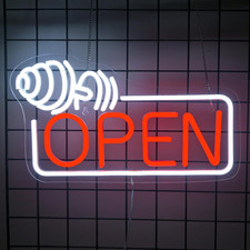 Gym Open LED - Cartello Neon