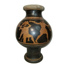 Vaso.psikter vaso Per Refrigerare Bevande. H.cm 33 Riproduzione Antica Arte Grec