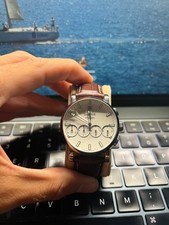 Eberhard & Co Chrono 4 30142 Cronografo Automatico Acciaio Indici Luminosi