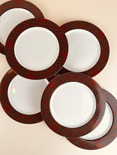 Bombay Tartan Plaid Rosso