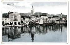 s35162 Split 1927 PC fom Split to Holesove Morava C.S.R.