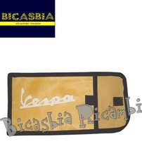 8057 - BORSA SACCA ATTREZZI GIALLA VESPA 125 150 200 PX - ARCOBALENO DISCO T5