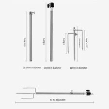 Supporto flessibile in acciaio