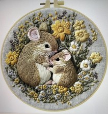 Kit Ricamo - Adorabili Topi