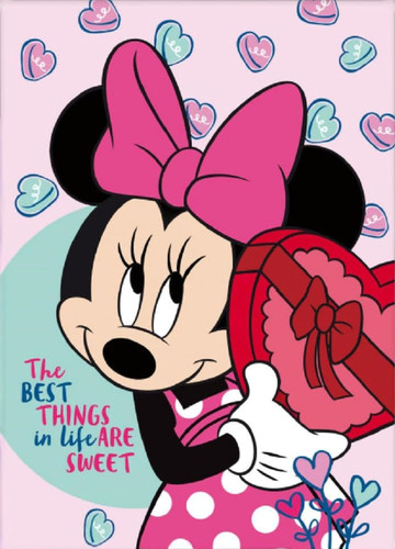 Coperta pile minnie mouse - coperta,