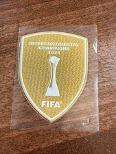 Distintivo patch PVC Real Madrid 2024 FIFA Campioni Intercontinentali misura giocatore