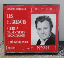 Opera CD Giacomo Meyerbeer Les Huguenots Gedda Shane Tarres Diaz 1996 2MCD961141
