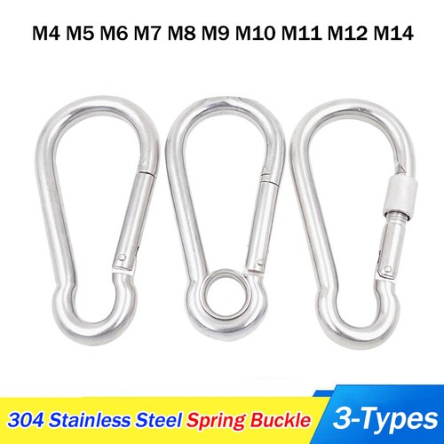 Moschettone acciaio inox - moschettone,