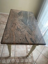 Tavolo da cucina rettangolare per 4/6 persone in marmo Africano -3/4cm spessore