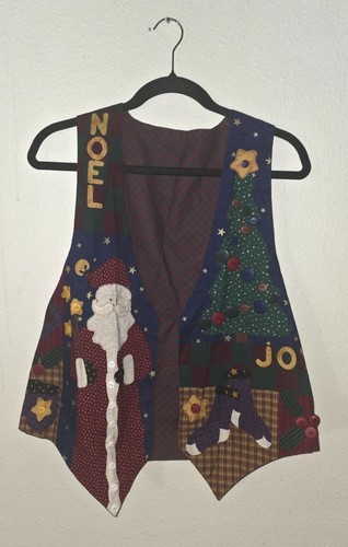 Gilet natalizio vintage - , fatto