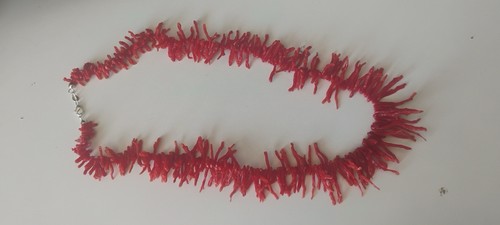 Collana corallo rosso - collana, a